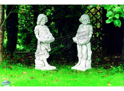 120cm Meisjesbeeld Standbeeld Figuren Sculptuur Standbeelden Tuin