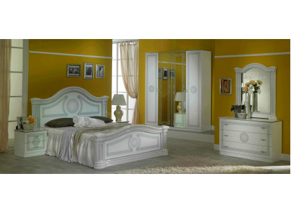 Slaapkamer Italiaans meubelset Modern Luxe 6-delig Bed Bedden Kast Nieuw
