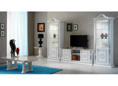 Woonkamerset woonwand vitrine ladekast tafel RTV vitrines compleet 3-delige set nieuw Woonkamerset wandkast vitrine ladenkast tafel RTV vitrines compleet 3-delige set nieuw
