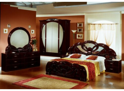 Slaapkamer set design Modern Luxe Slaapkamer Bed 2x Nachtkastje 6-delig Hout