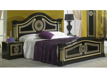 Ontwerp slaapkamer 3-delig. Bed Luxe 2x nachtkastje Klassieke beddenset