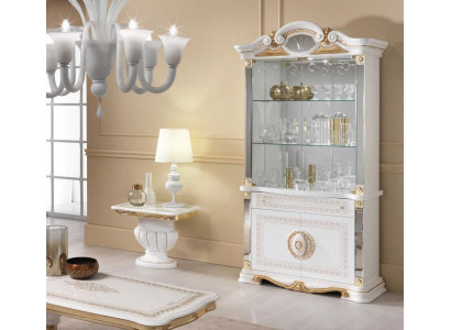 Vitrine Italiaanse luxe meubels Vitrine commodekast Glazen ontwerp kast