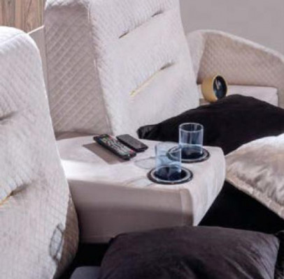 Tweepersoonsbed Bedden Modern Luxe Poef Multifunctioneel Bed Ontwerp Fluweel