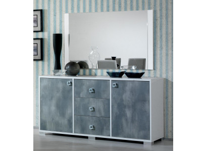Moderne commodes 2-delige set Stijl Moderne commode + Spiegel Italiaanse meubels