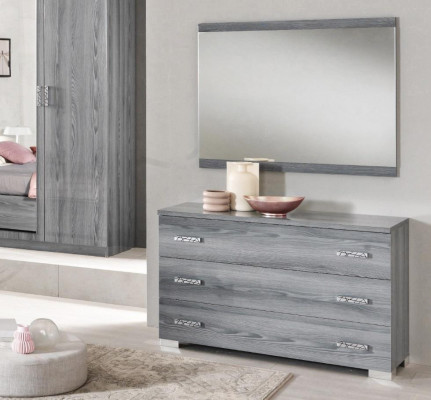 Ladenkast kast met spiegel ontwerp meubels luxe meubels kapstok 2-delig set Nieuw