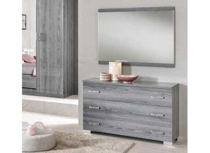 Ladenkast kast met spiegel ontwerp meubels luxe meubels kapstok 2-delig set Nieuw