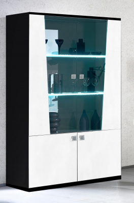 Moderne houten vitrinekast vitrines- vitrinekast kast glazen kast kasten Italië