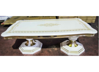 Salontafel Design Italië Meubels Tafel Woonkamer Tafels 130x70cm Hoogglans Nieuw