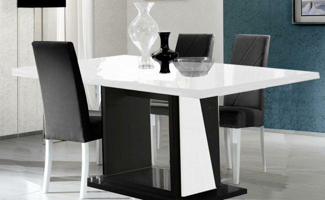 Moderne eettafel Tafel Tafels Houten eettafel Eetkamer 140/180x90cm Uitschuifbaar Nieuw