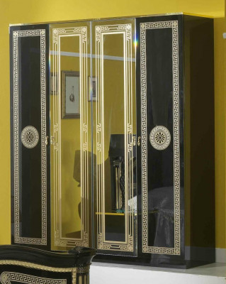 Kast Elegante kledingkast Gemaakt in Italië Klassieke kasten Slaapkamer