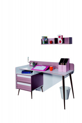 Bureau Hout Roze Tafel Bureaus Plank Meubilair Tienerkamer Ontwerp