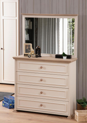 Dressoir met spiegel Luxe console commodes slaapkamer kinderkamer
