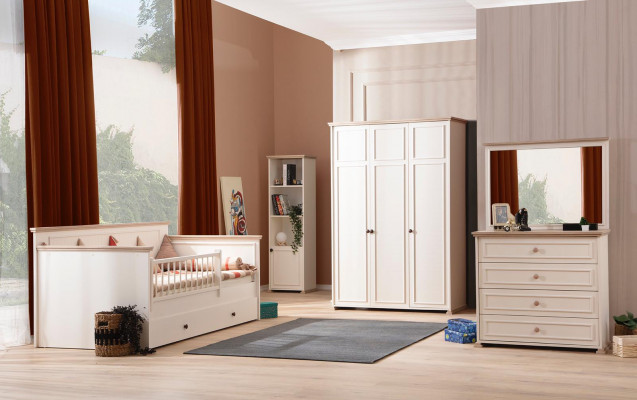 Dressoir met spiegel Luxe console commodes slaapkamer kinderkamer