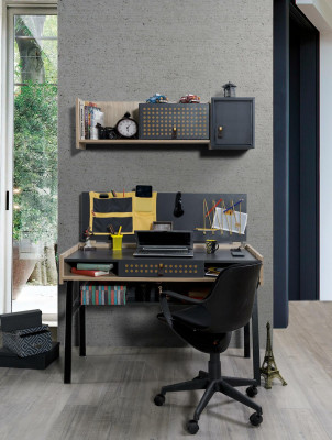 Schrijftafel wandplank tafel Italiaanse stijl meubels hout nieuw