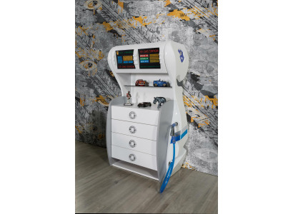 Ontwerper dressoir kast plank kinderkamer dressoir tankstation nieuw