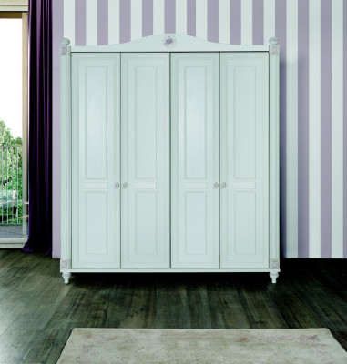 Kinderkamer kasten Wit design kledingkasten Kast