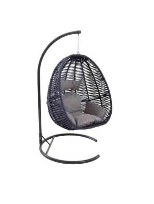 Schalenstoel ovaal rot rotan roestvrij staal voor comfortabele ontspanning Nieuw