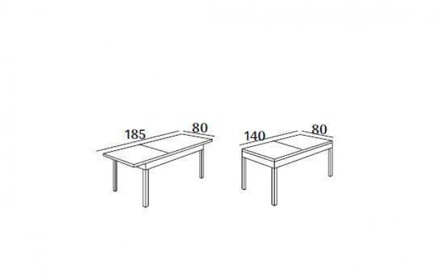 Tafel Eettafel Meubels Eetset Eetkamer Set Tafel 4x stoelen 5-delig.