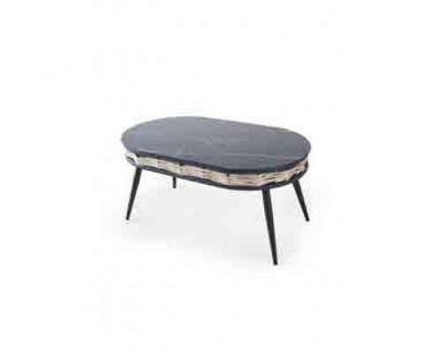 Tuinmeubelen loungeset tafel kruk fauteuil veranda zitgroepen 4-delig.