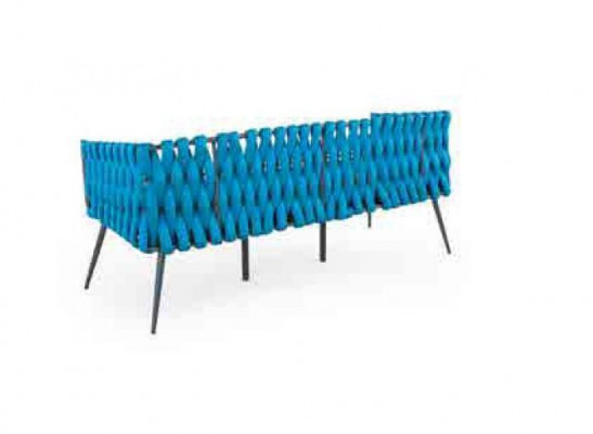 Terrassenset Luxe bankstel Driepersoonsbank Twee persoonsbank Salontafel