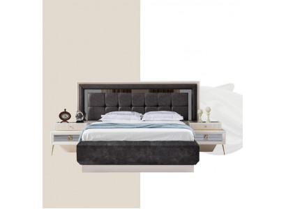 Slaapkamer Modern Hout Textiel Bedden Bed Luxe Tweepersoonsbed