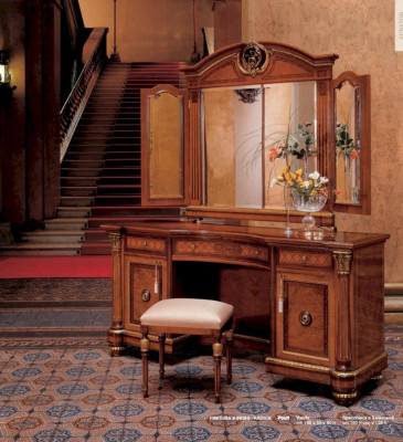 Elegante kaptafel met spiegel - Luxe kaptafelset slaapkamer