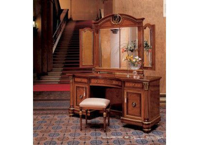 Elegante kaptafel met spiegel - Luxe kaptafelset slaapkamer