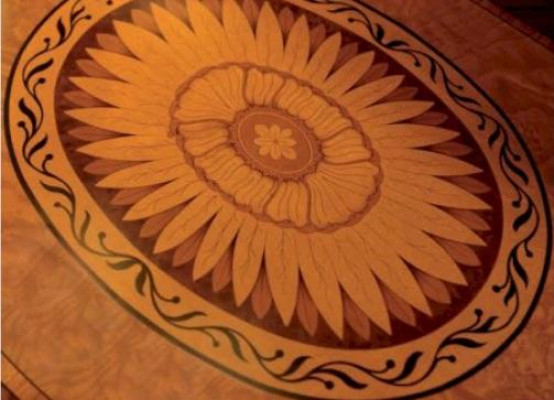 Luxe kaptafel spiegel make-uptafel bruin slaapkamer set