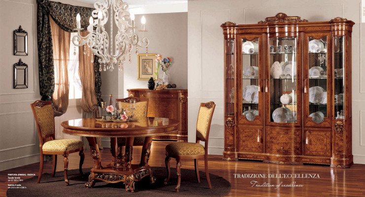 Set eetkamer eetkamer eettafel stoelen eetgroep tafel hout 4-delig.