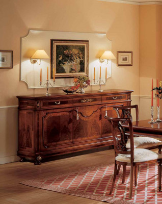 Luxe dressoir kasten commodes woonkamer houten meubels