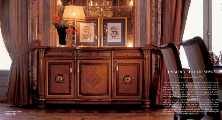 Sideboard Ladekast Kasten Ladekasten Hout Woonkamer Meubels Kast Luxe Bruin
