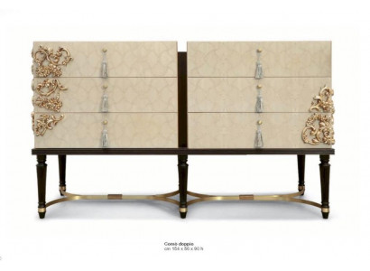 Ladenkast Dressoir Luxe Kasten Laden Slaapkamer Hout Beige