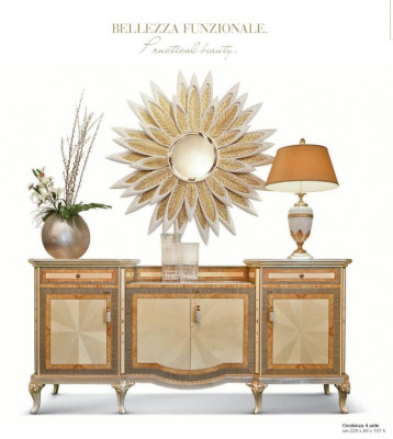Sideboard Ladekast Kasten Laden Hout Woonkamer Meubels Beige
