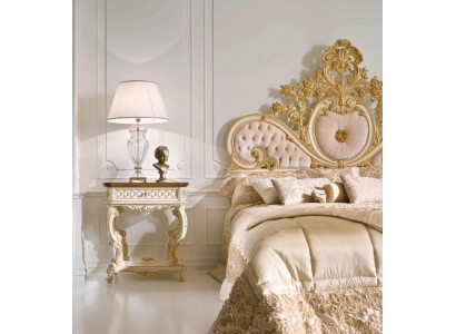 Nachtkastjes Nachtkast Console Bijzettafel Nachtkastjes Luxe Beige Barok