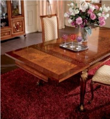 Luxe eettafel eetkamertafel eethoek tafel eetkamer bruine kleur