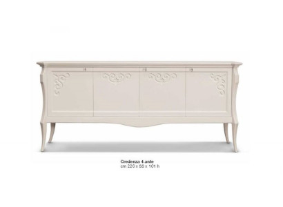 Luxe dressoir ladekast kasten dressoirs woonkamer hout groot wit
