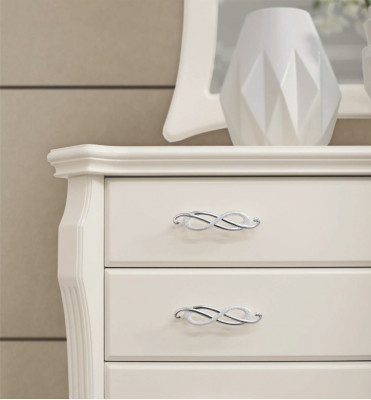 Ladenkast Sideboard Kasten Laden Meubilair Slaapkamer Wit Luxe