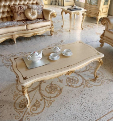 Salontafel Bijzettafel Tafel Woonkamer Meubels Beige Hout Tafels Design Luxe