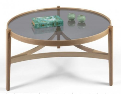 Moderne salontafel inrichting ontwerper luxe rond meubilair koffietafel