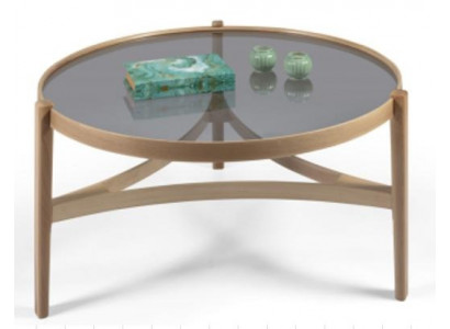 Moderne salontafel inrichting ontwerper luxe rond meubilair koffietafel