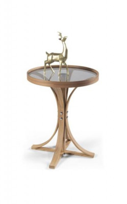 Salontafel 50x62 cm Woonkamertafel Luxe Glazen tafel Koffietafel Ontwerper