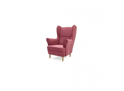 Fauteuil Club Lounge Designer met leuningen Stoel Bekleed Sofa 1-zits Televisie Textiel