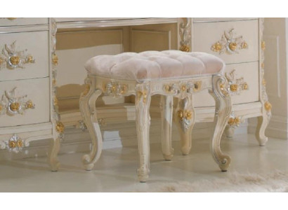 Poef Chesterfield Bijzettafel Luxe Bank Bekleding Slaapkamer Barok