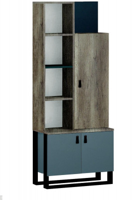 Boekenkast houten kast tienerkamer plank meubels modern design nieuw