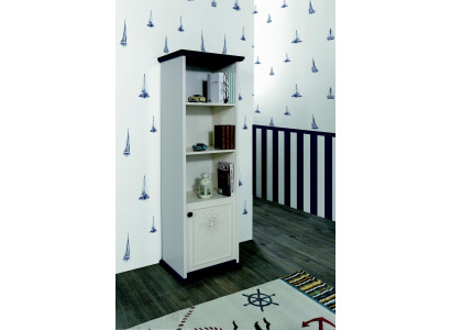 Rek kast boekenkast voor kinderkamer tienerkamer wit nieuw