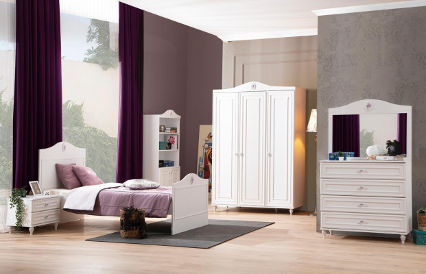 Kinderbed Kinderbed Kinderen Design Modern Wit Bed Kinderkamer Nieuw
