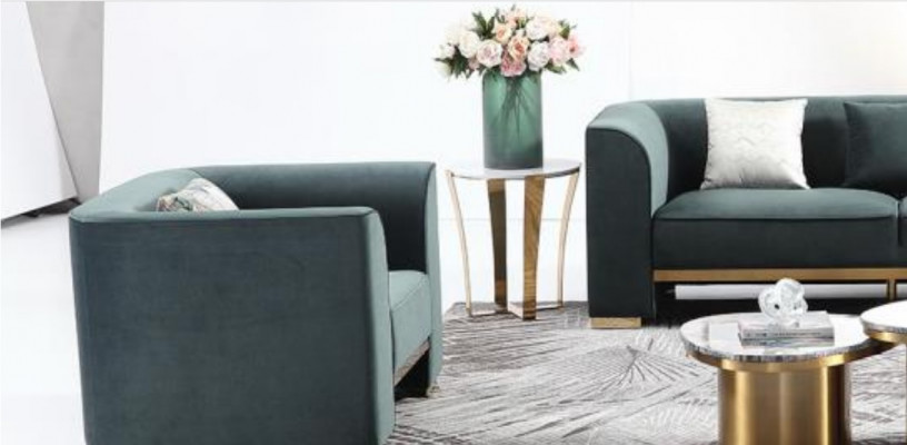 Sofaset 3-zits set 2x bijzettafel 2x salontafel Luxe meubels 7-delig. Nieuw