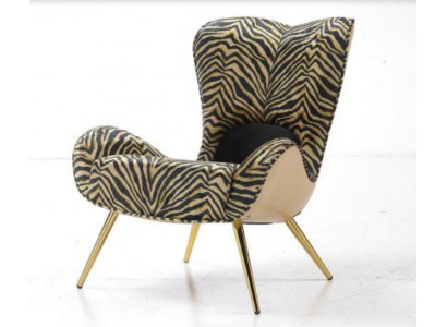 Fauteuil Design Bank Bank Zit Luxe Nieuw Ontspannen Textiel Lounge Club Bekleding Nieuw