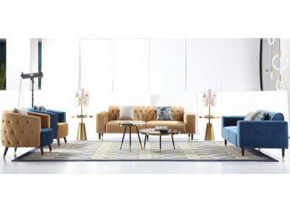 Salontafel Luxe woonkamertafel Salontafel Ontwerp Tafels Stijl Meubels Nieuw 2-delig
