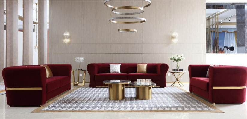 Sofaset 4+3+2 zitsbank woonlandschap set modern design Nieuwe bank